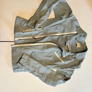 Denim seersucker jacket amazing condition